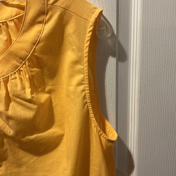 TRIBAL Apricot Sleeveless Blouse NWOT Size L - Picture 3 of 6